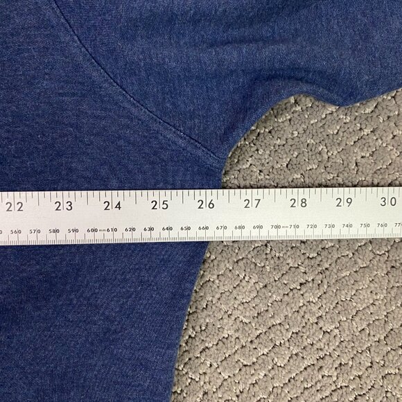 Peter Millar Sweater Men's XXL Blue Crown Comfort Interlock Quarter 1/4 Zip Golf - Picture 10 of 11